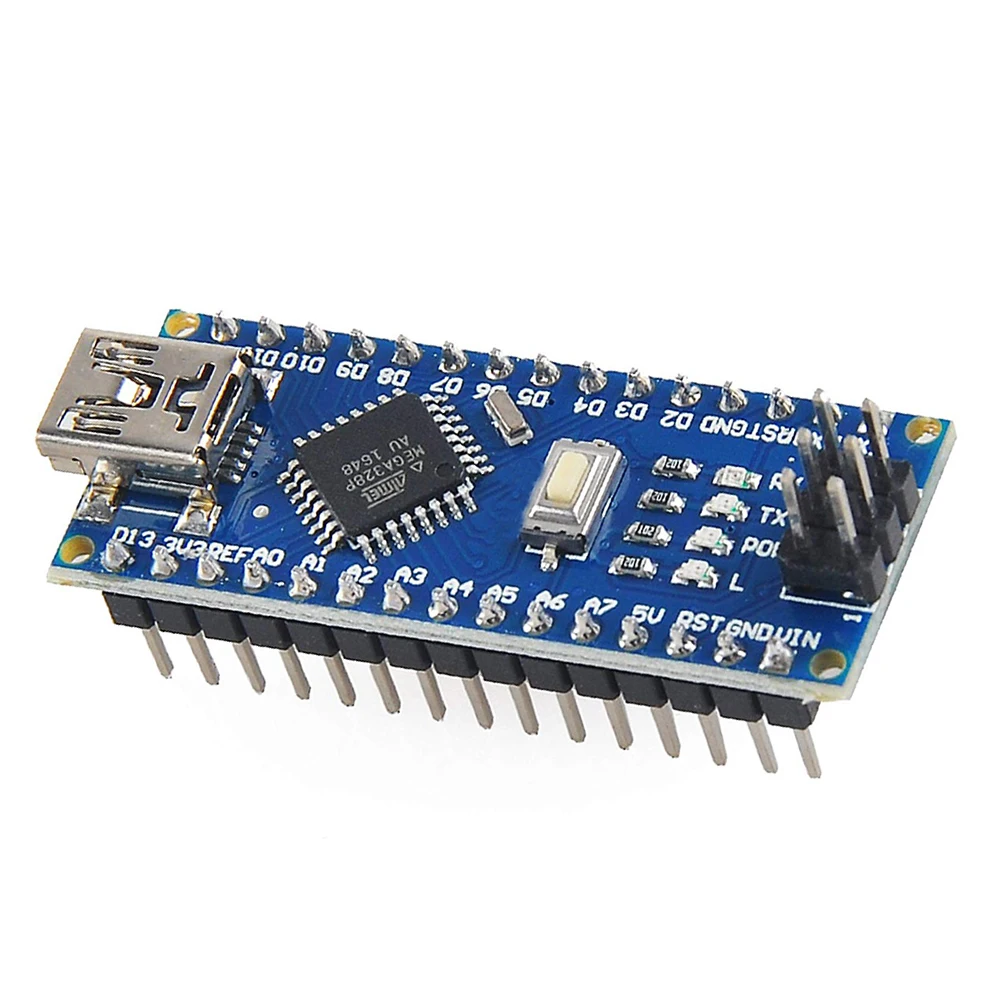 5 шт. Nano Mini USB с Загрузчиком совместимый контроллер 3 0 Для Arduino CH340 драйвер v3.0 16 МГц