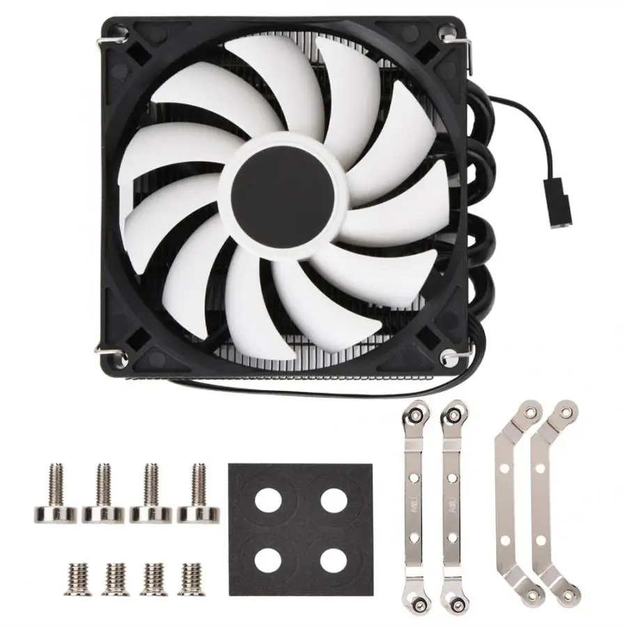 

Silent Ultrathin ID-COOLING IS40x AM4 Heat Pipe ITX Down Pressure CPU Cooling Radiator Fan Hot sale