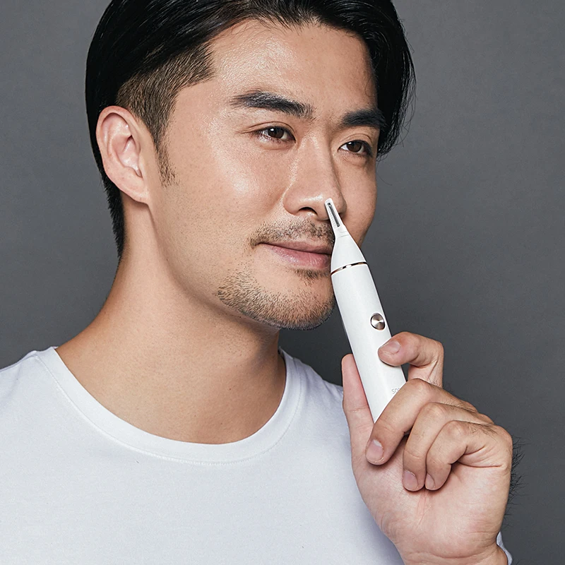Goede Xiaomi Neus Tondeuse SOOCAS N1 Elektrische Wenkbrauw Scheerapparaat Oren Haar Scheermes Draagbare Clipper Removal Veilig Schoonmaken Youpin Voor Man