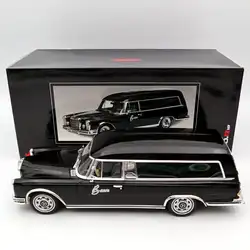 SCHUCO 1:18 Mercexdes-Beniz 600 HEARSE похоронный автомобиль 1965 Карро FUNEBRE игрушки из полимера модели автомобилей черный
