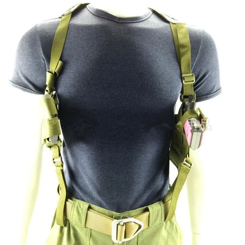 

Field Shooting Game Underarm Hanging Tactical Bag Army Fan Outdoor Hunting Camping Training Nylon Combination Shoulder Belt Bags