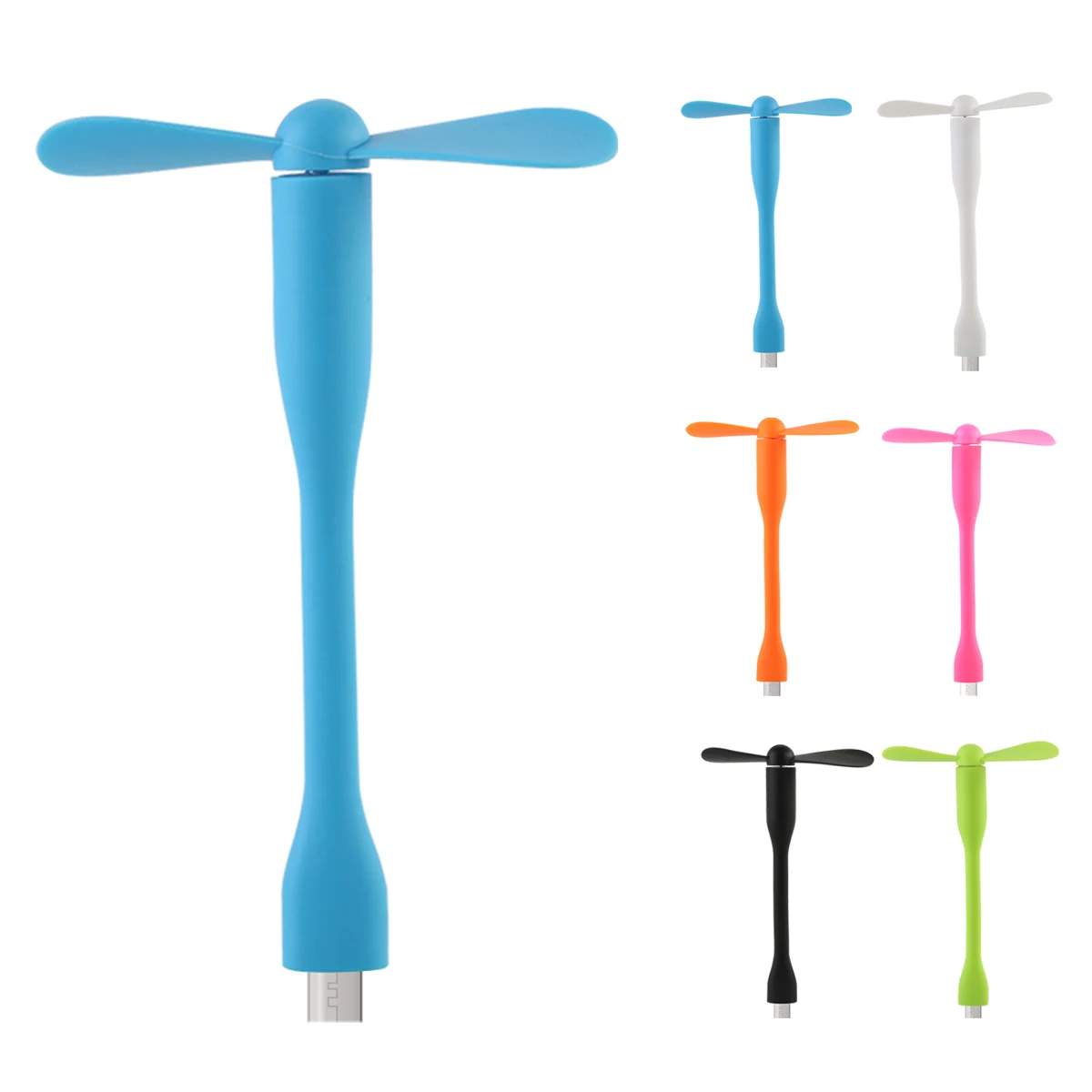Micro USB Mini Fan Super Mute Detachable Portable Handheld Fan For Android Phone