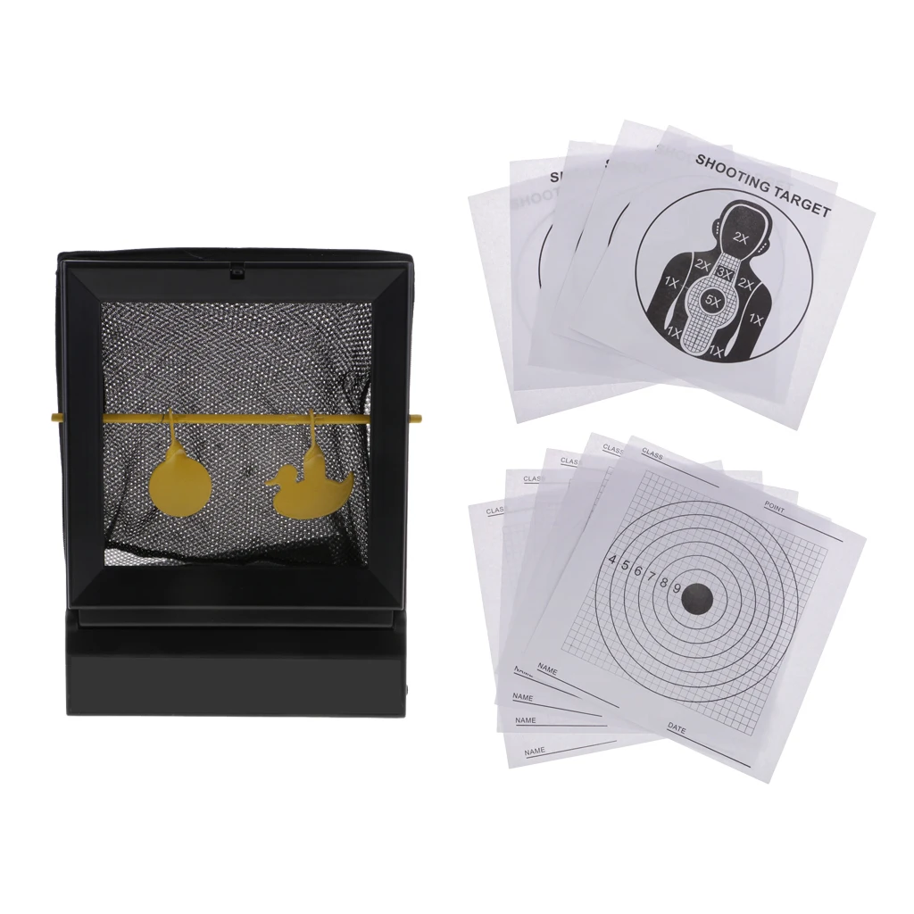 

Shooting Target Reusable BB & Pellet Trap Net Catcher Shooting Training for Indoor, Outdoor Ranges