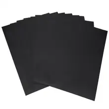 8 Uds 30*20cm pizarrón extraíble pegatinas de pared decoración para el hogar o la oficina Junta negro pizarra etiqueta adhesiva para útiles escolares