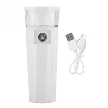 

2 in 1 Portable Face Spray Bottle Nano Mister Facial Hair Steamer Ultrasonic Ozone Face Sprayer Cold Beauty Hydrating Skin Care
