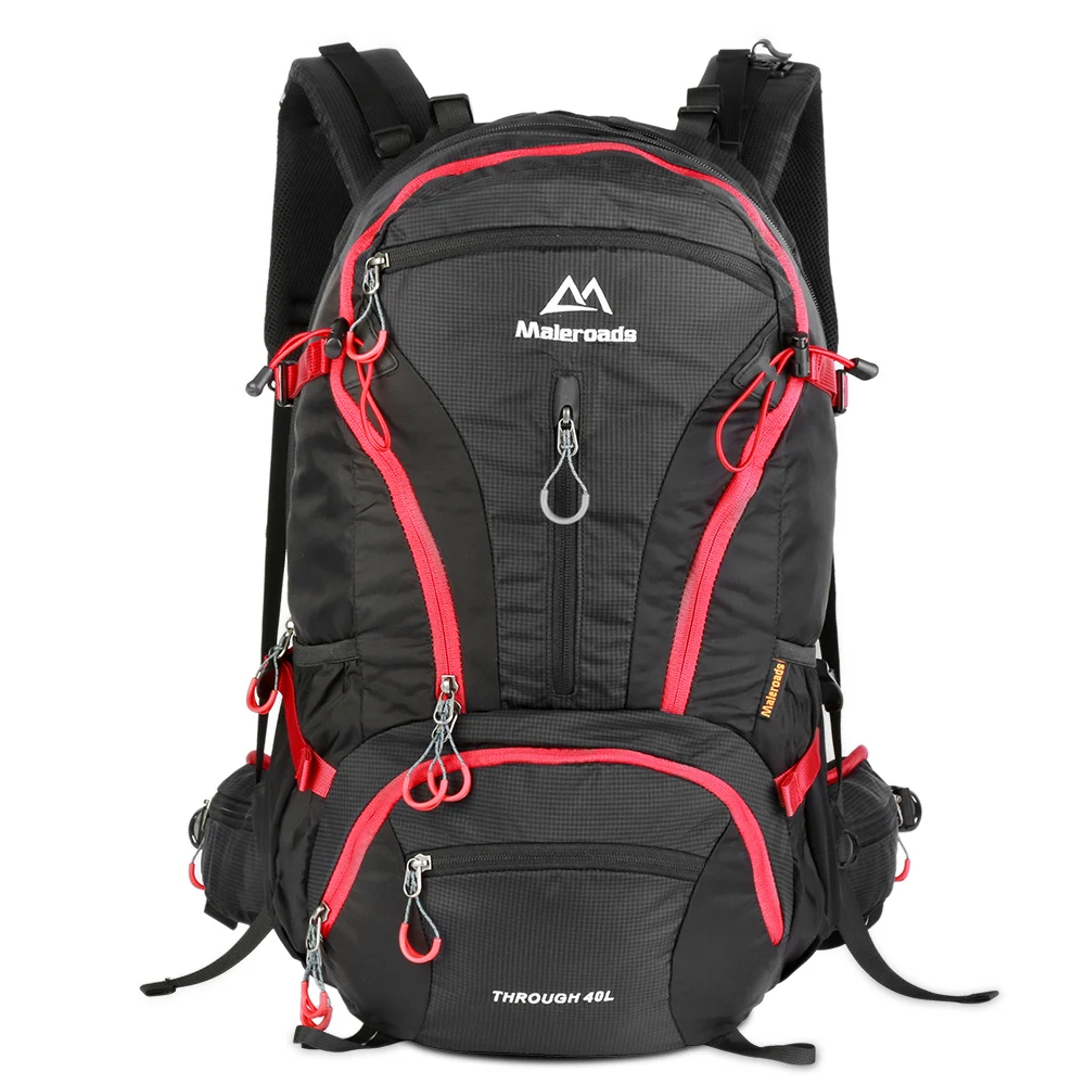 Maleroads 40L нейлоновая дорожная сумка Открытый спортивный походный рюкзак