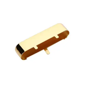 

Copper Metal Mini Brass Neck Pickup Covers Case For TL Electric Guitar Humbucker Guitar Parts Cover Sliver/Gold