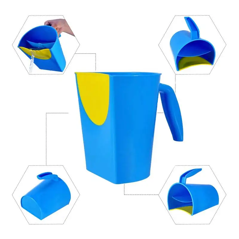 Cuillere De Bain Pour Bebe Pour Rincer Les Cheveux Concue Pour Eviter Les Gouttes D Eau Dans Les Yeux Shampoing Tasse De Bain Fournitures Pour Bebe Aliexpress