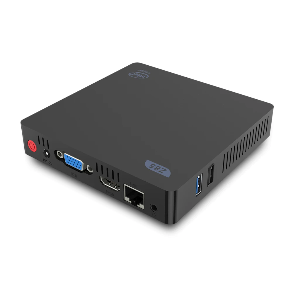 Z85 мини ПК 2 ГБ 32 ГБ/64 Гб двухэкранный дисплей 4K x 2K умный медиаплеер 4 5 8 ГГц двойной