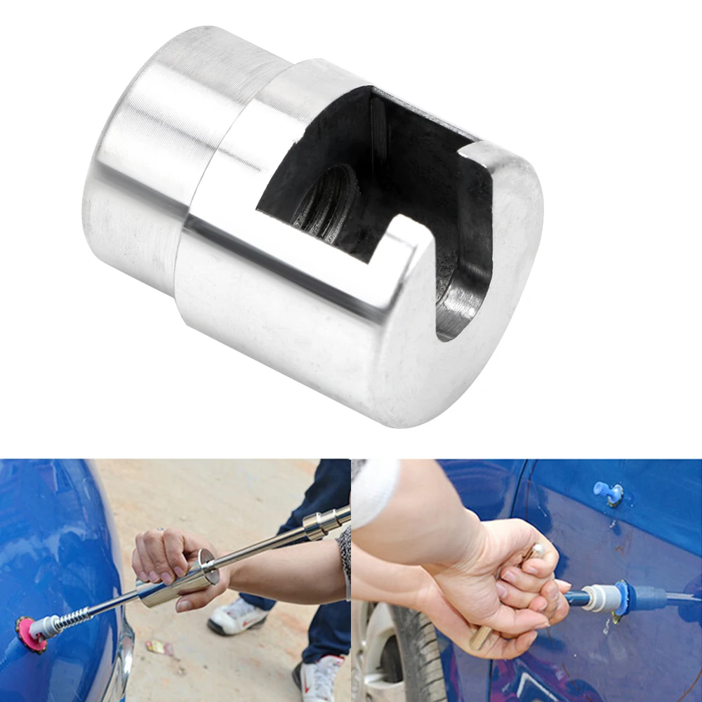 

LEEPEE Car Dent Repair Puller Head Paintless Dent Repair Dent Repair Adapter for Slide Hammer & Pulling Tab Hail Removal Kit