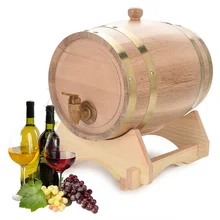 5L Vintage drewno dębowe drewno beczka na wino do piwa whisky Rum Port wysokiej jakości