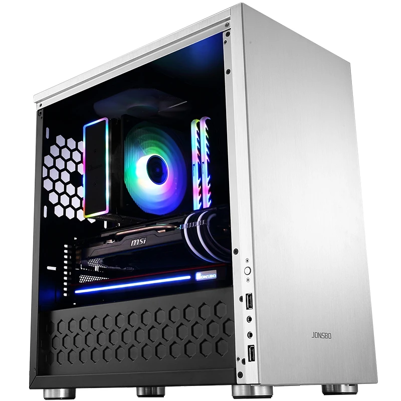 Jonsbo Cr 601 4 тепловые трубы 256 Rgb цветной свет ЦП радиатор 12 см бесшумные вентиляторы