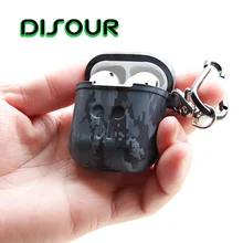 DISOUR Soft Silicone Case For Apple Airpods Shockproof Earphone Protective Cover For iphone Accessories Air Pods Protector Case