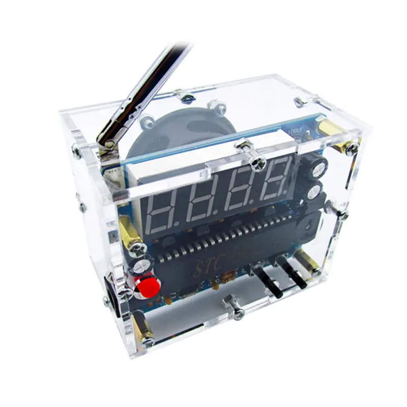 

Tea5767 Mini Stereo Fm Radio Module With Telescopic Antenna And Horn 87-108Mhz Speaker Electronics Kit