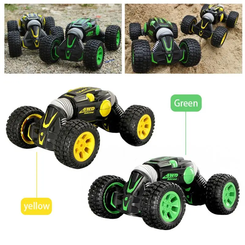 

2.4Ghz 4WD Remote Control Electric Crawl Off Road Truck High Speed Climbing RC Stunt Car Children Remote Control Car