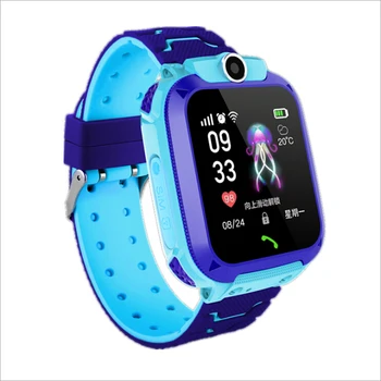 

Touch Screen Smart Watch Waterproof Anti-lost Safe GPS Tracker SOS Call SIM Card Kids Smart Watch For Android iOS 3B01