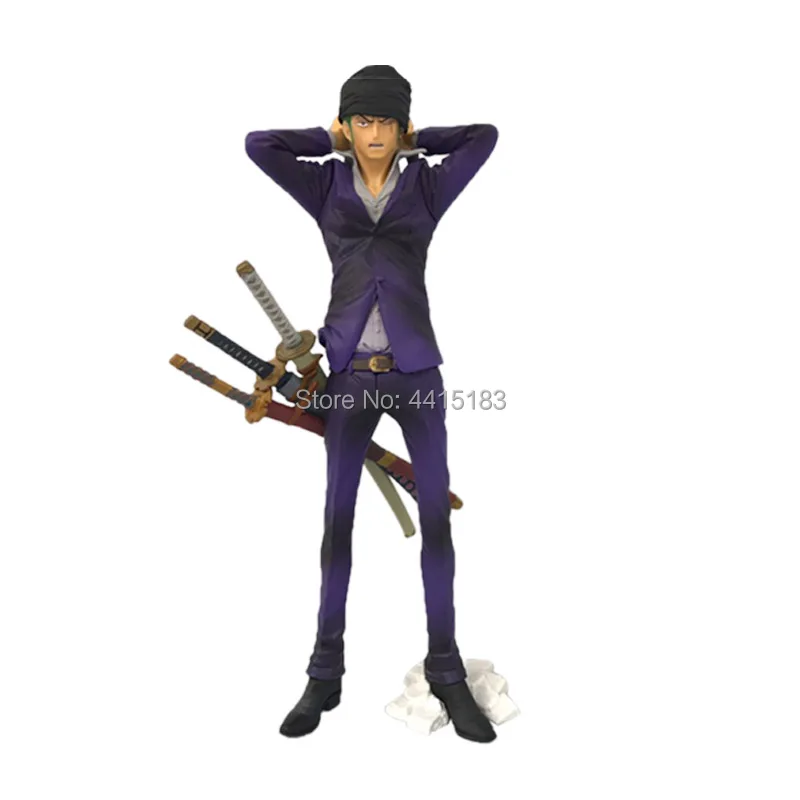 3 Styles Anime One Piece Roronoa Zoro PVC Action Figure Doll Collectible Model Baby Toy Christmas Gift For Children