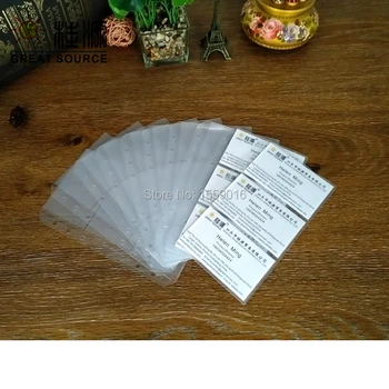 

Plastic Card Stock Leaf for A6 binder Folder Card Stock Capability 150 pcs Nonpoisonous and Tasteless
