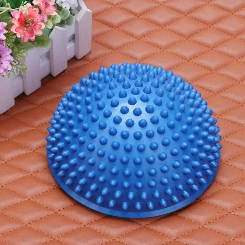 

Yoga Half Ball Physical Fitness Appliance Exercise Balance Ball Point Massage Stepping Stones GYM Yoga Balls Pilates 4 Color Z65