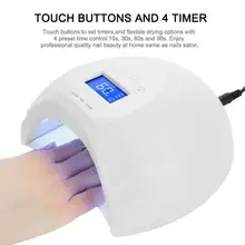 36 Вт Сушилка для ногтей двойной источник света светодиодный лак для ногтей отверждения свет маникюрная машина автоматический таймер инструменты для дизайна ногтей