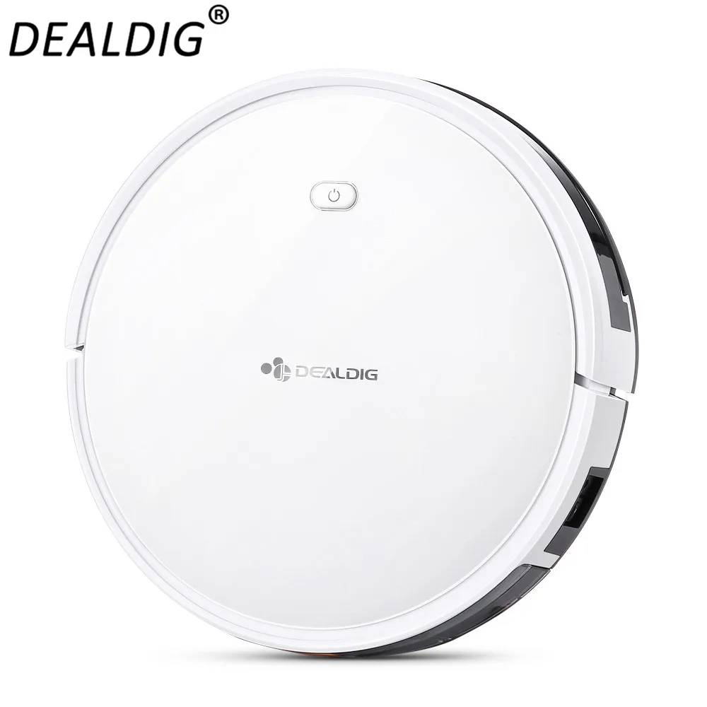 

DEALDIG Robot Vacuum Cleaner Robvacuum 8 with WiFi Connectivity Work for Alexa App Remote Control Cleaning Machine clearance