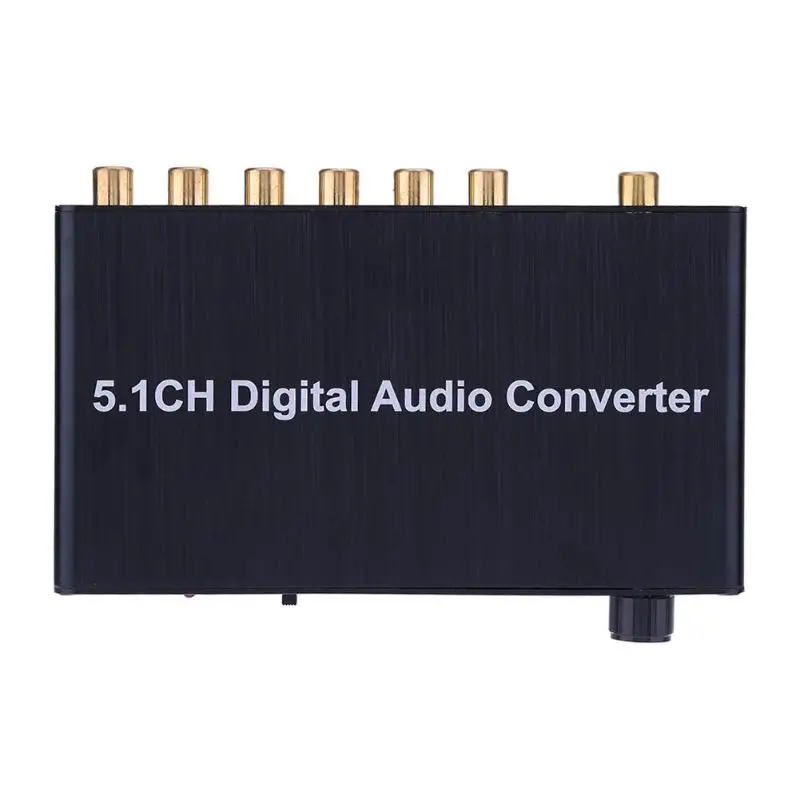 

5.1 Decoder DTS /AC3 Dolby Coaxial SPDIF Input to 5.1 CH Digital Audio Converter for Network Player HDTV DVD with EU/US Plug