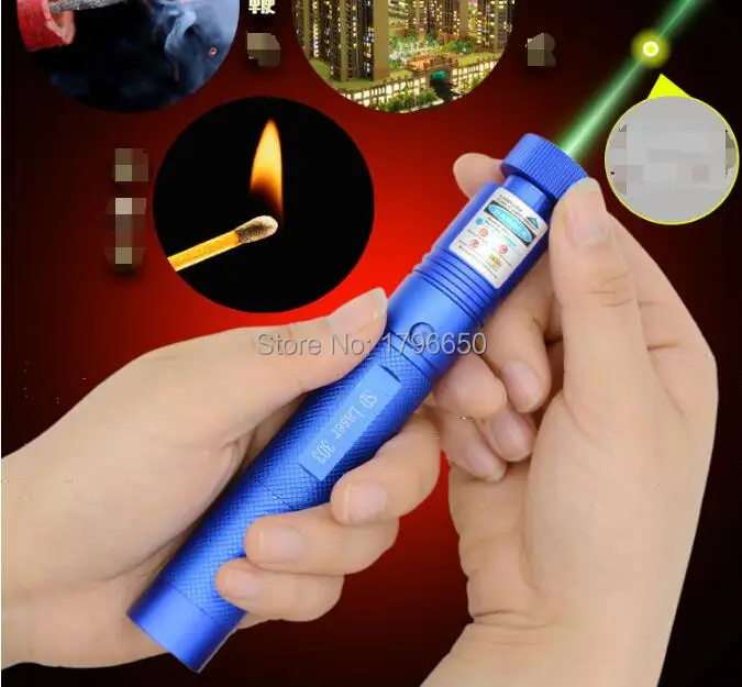 Super Powerful Military 100W 100000M 532nm Green Laser Pointer Flashlight Burning Match/ Burn Cigarettes Hunting | Спорт и