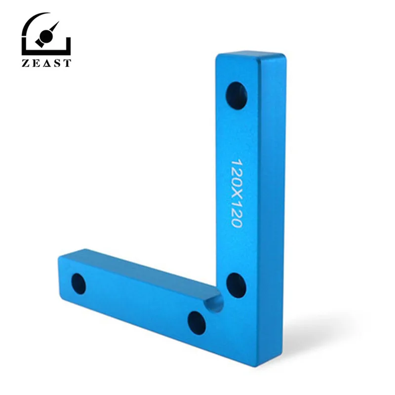 

New 90 Degree Precision Positioning L Squares Block 120x120mm Positioning Right Angle Ruler Clamping Measure Tools