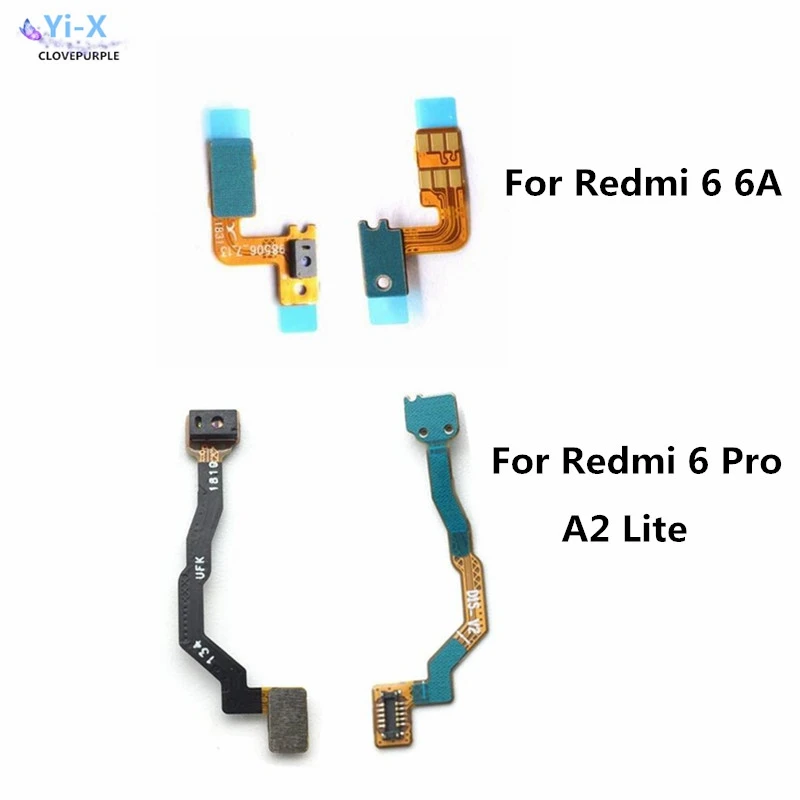 5 шт. для xiaomi redmi 6 6A Promixity light touch sensor коннектор гибкий кабель MI A2 lite Pro|Шлейфы