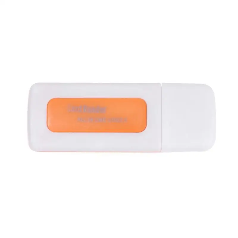 Мини USB2.0 4 слота для карт считыватель смарт SD/MMC TF MS M2 кардридер SD/Mini SD/SD Ultra/MMC/MMCII/RS