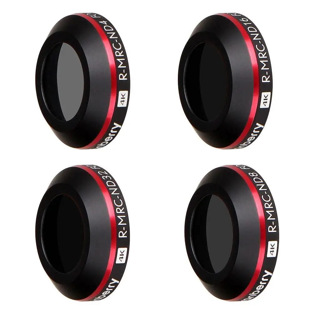 UAV Lens Filter ND4 ND8 ND16 ND32 Kit double-sided for DJI Mavic pro Camera Lens Filter