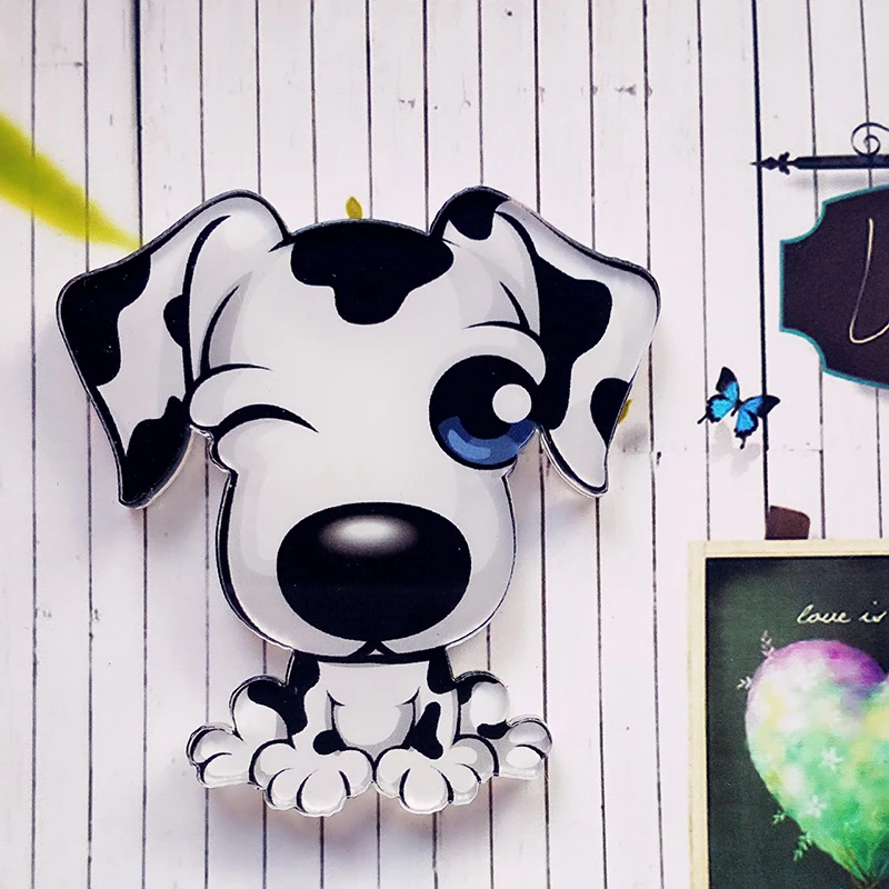 Акриловый Высококачественный 1 шт. магнитный стикер для питомца собаки