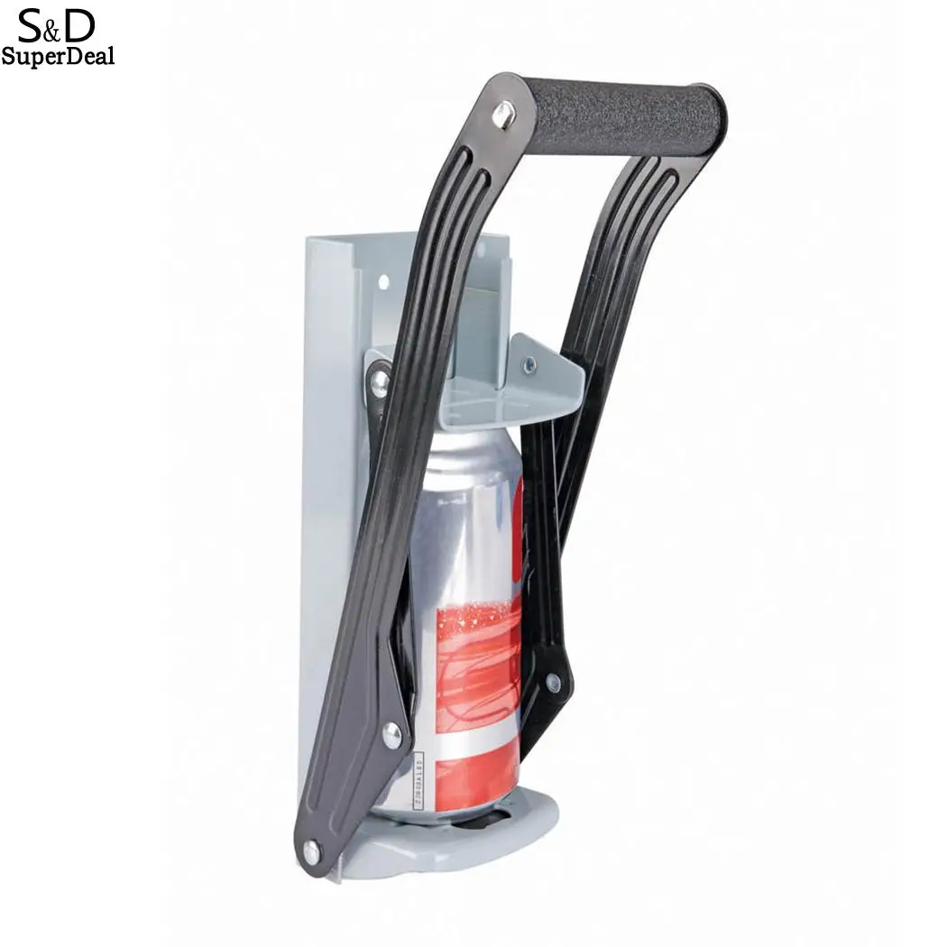 

Durable Strong Sturdy Wall Mounted 16oz As Picture Home Can Crusher