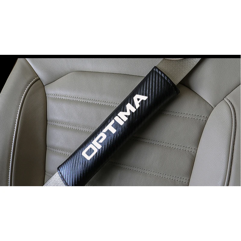

2pcs PU Fashion Car Seat Belt Cover Car Seat belt shoulder Pads for Kia Optima