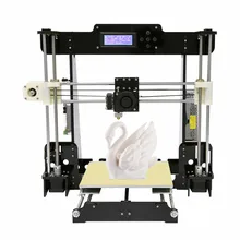 Высокая точность Anet A8 3d принтер sla Настольный prusa i3 промышленный дизайн 3d принтер с нитями