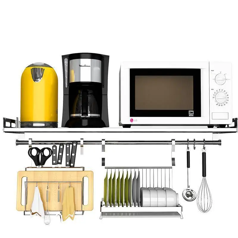 

Rangement Organisateur And Storage Accessories Organizador Stainless Steel Cuisine Cocina Rack Cozinha Kitchen Organizer