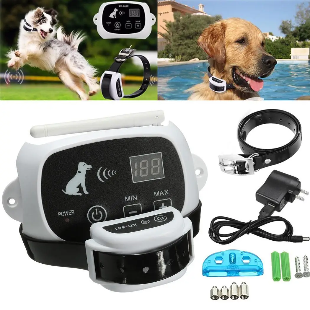 Новое водонепроницаемое устройство для обучения собак Электронный ошейник для домашних животных устройство для храпа лай фиксатор ошейник для собак тренировочный инструмент для домашних животных