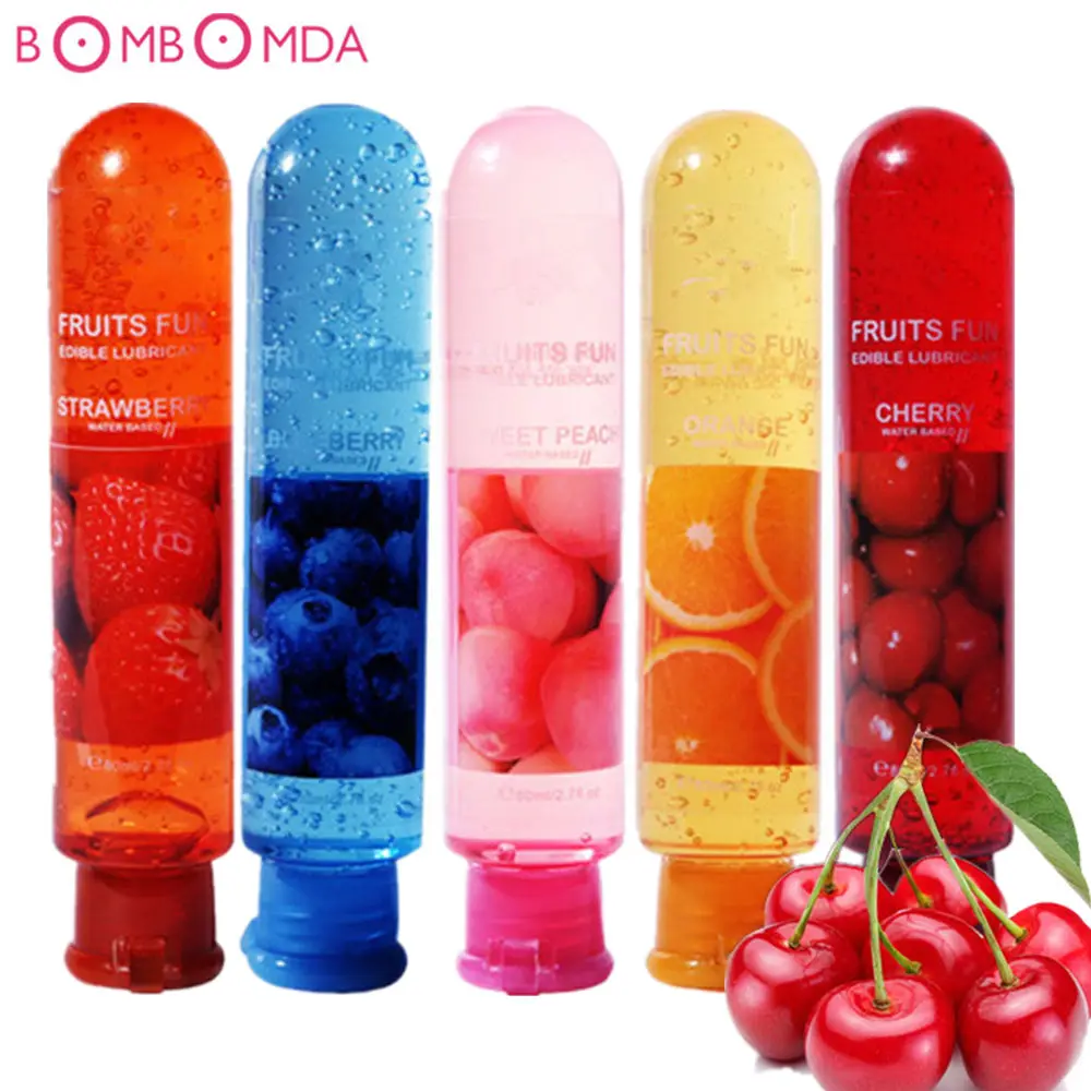 Fruit Sex Lubricant Water Based Lubricant Body Massage Oil for Anal Vagina Lubricants Sexual Lube Adult Products For Women Men