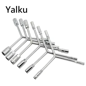 

Tool Socket Wrench Yalku 8-19mm Multi-specification Socket Wrench Spanner Fastening Disassembling Hexagonal Head Bolts Nuts