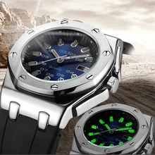 

Addies Stainless Steel Mens Watches Business Luxury Fashion Casual Dress Chronograph Waterproof Military Quartz Wristwatches