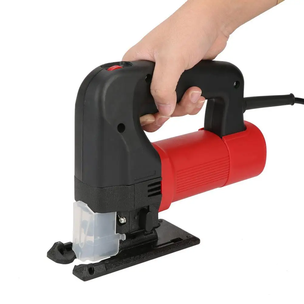 

220V Handheld Mini Woodworking Electric Jigsaw Metallic Multifunctional Chainsaw EU Plug New