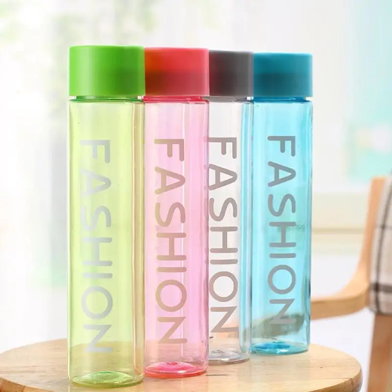 

400ml Portable Plastic Leak-Proof Water Bottle for Sports Camping Drinking Applicable Boiling Water Multicorlor