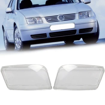 

2x Left+Right for Volkswagen Bora 99-05 Automobile Car Headlight Cover Clear Headlamp/Light Lens Covers Shell Car Accessory