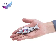 Быстрая, приманка для рыбалки ILURE, искусственная приманка, многосекционная блесна, 5 секций, 20 г, 125 мм, плавающая приманка, Pesca T30