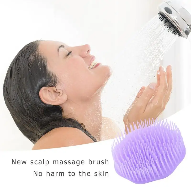 1PC Plastic Head Scalp Massage Comb Shampoo Scalp Washing Hair Massager
