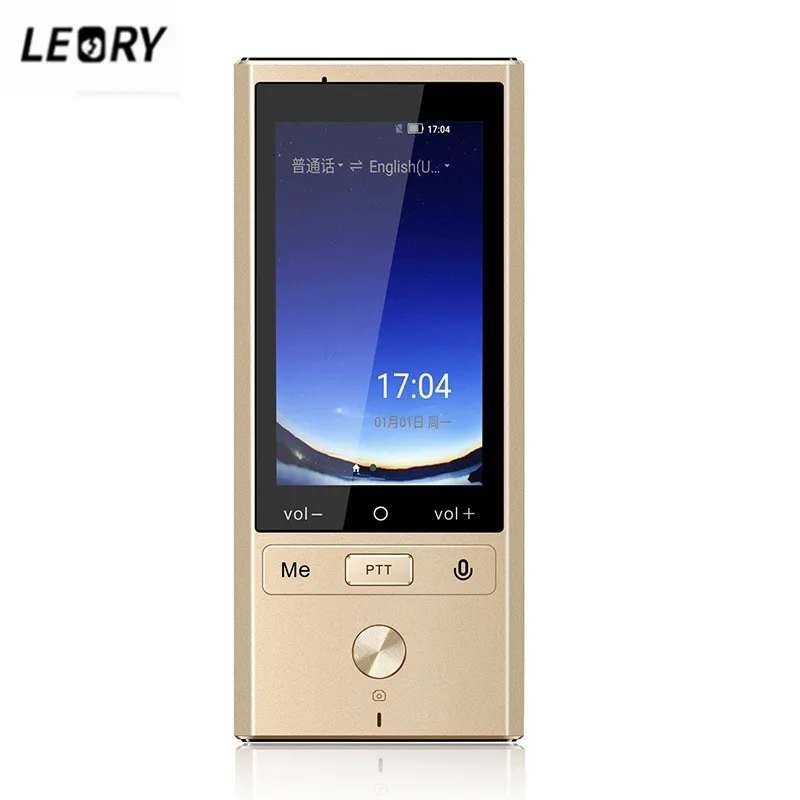 

LEORY Portable Smart Wireless Translator Real Time Interactive Instant Voice Translation 4G+WiFi 72 Languages No Noise