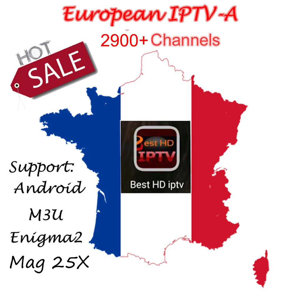 

1 Year European Iptv M3U Andriod Dream Box For French Italy Belgium Arabic Sweden Germany Albania Africa UK 2900+ Channels