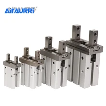 MHZ2 10D 16D 20D 25D 32D 40D Double Acting Air Gripper Pneumatic Finger Cylinder SMC Type Aluminium Clamps Bore 10-40mm Grab mhz2 10d parallel style air gripper cylinder double acting sns pneumatic parts finger air claw