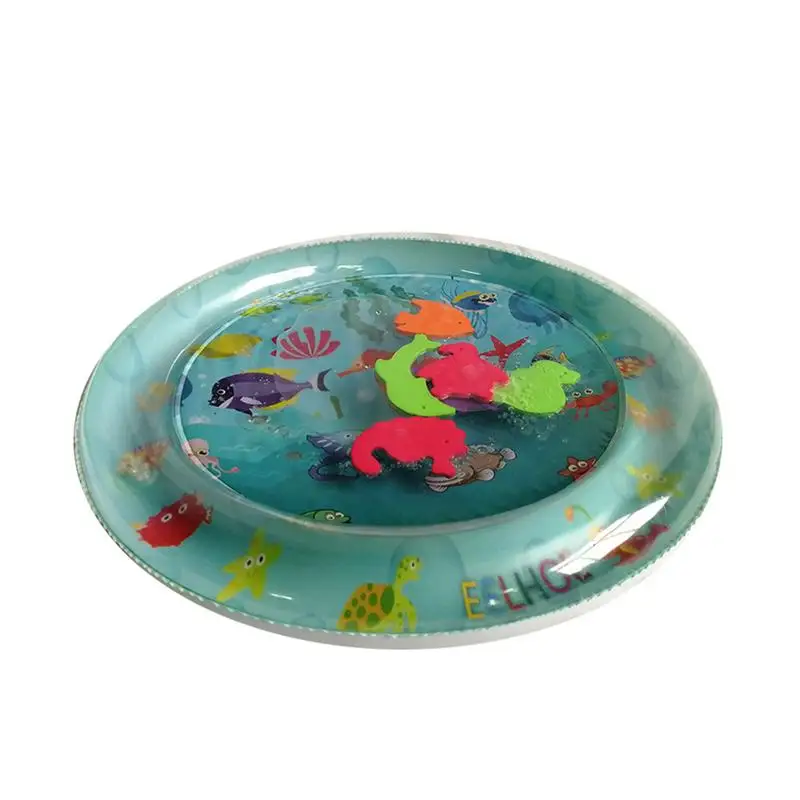 Inflatable Water Pad Toy Baby Patted Environmentally PVC Inflatable Prostrate Water Game Cushion Interactive Toy for Child Kid