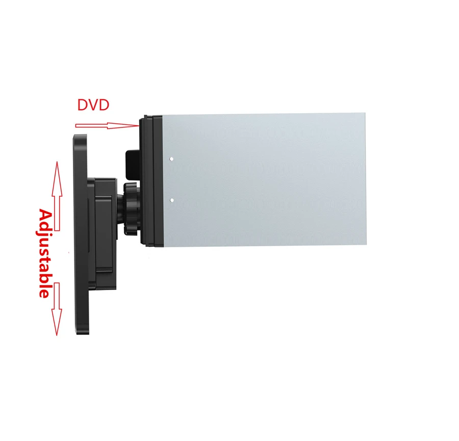  10.1 inch Car GPS DVD Multi-Function Player rotates the screen Android 1G RAM +16G ROM Car Stereo R